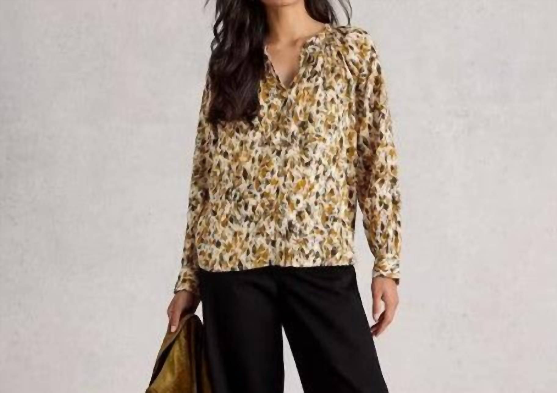 White Stuff - Ari Metallic Top