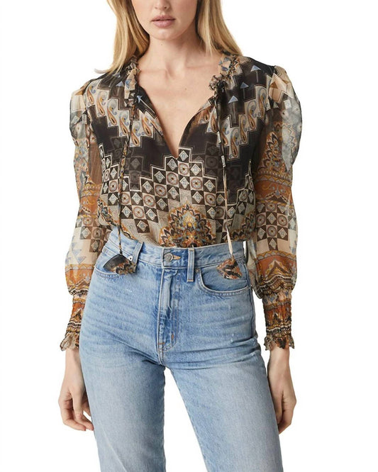 Misa Los Angeles - Siena V-neck Top