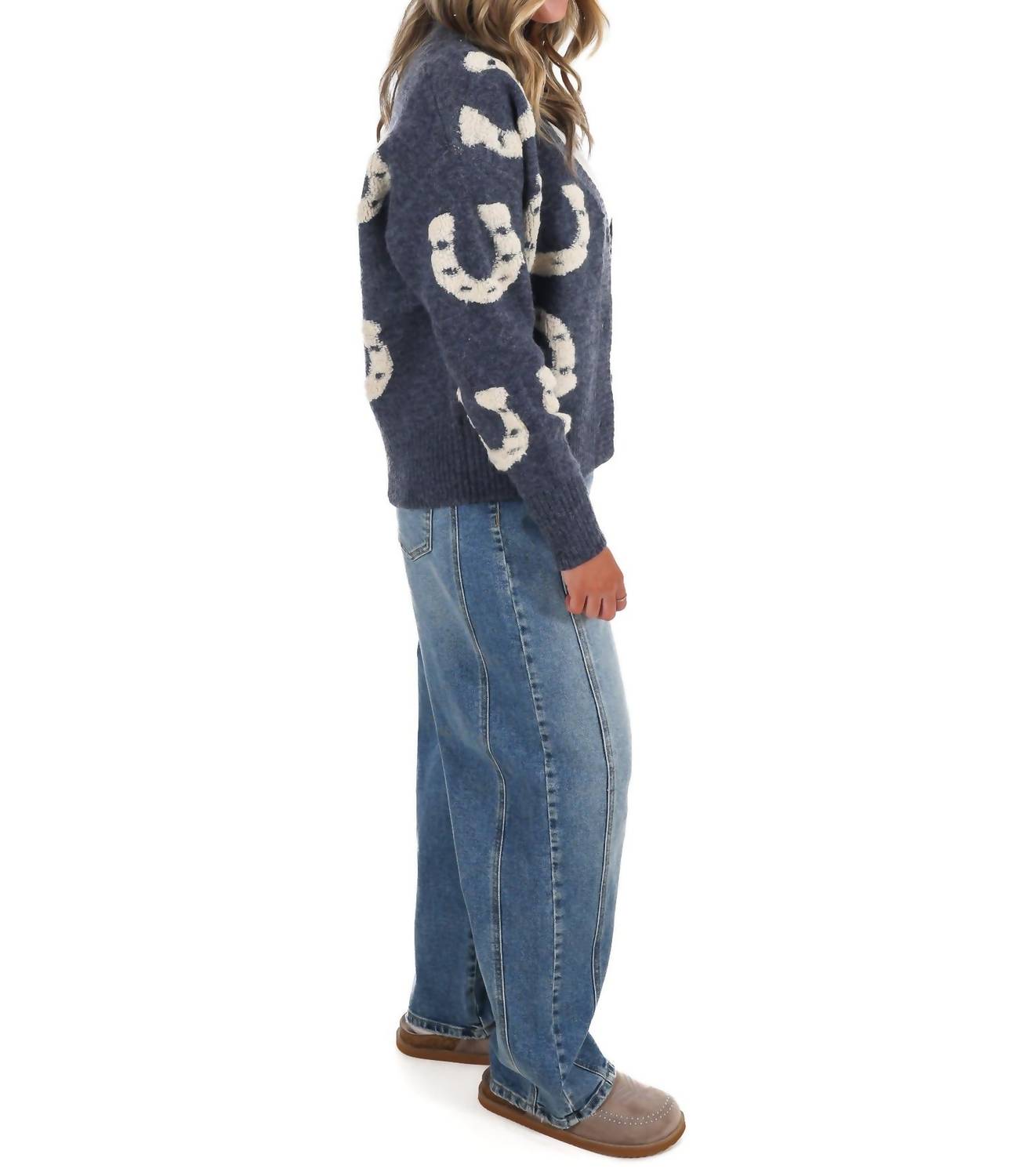 Ee:Some - Hoof & Thread Horseshoe Cardigan