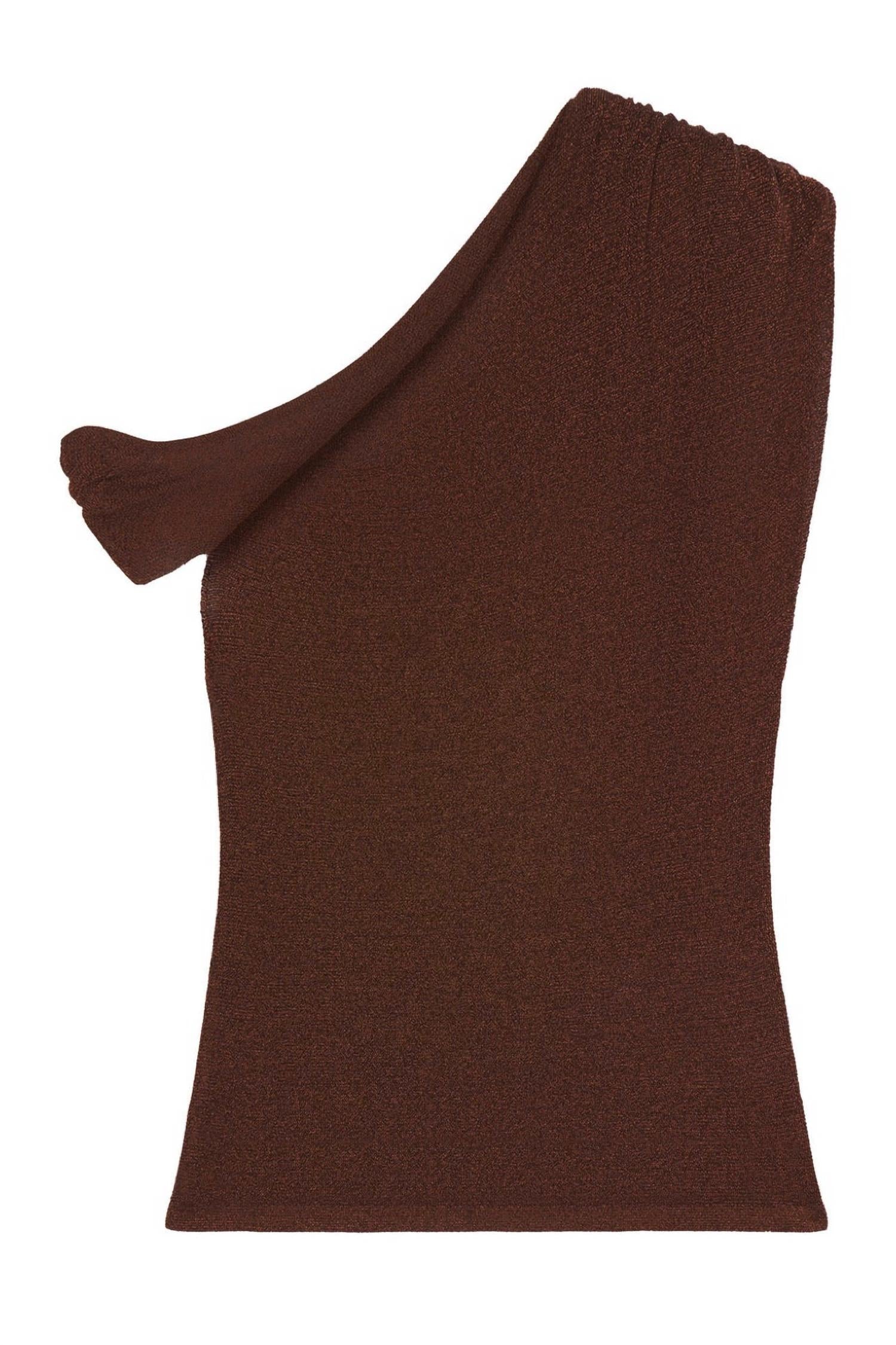 A.L.C. Mona Top in rust - women's shirt - view 4