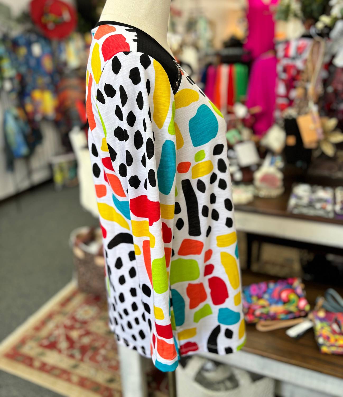 Multiples - Women's Modern Art Tunic Top