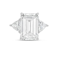 Diana M Jewels - Women's Emerald & Trillion Lab-Grown Diamond Jewelry (3.00 Ct) - Signature