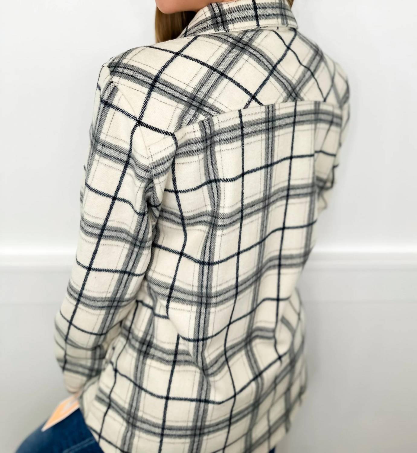 Mystree - Finding The Way Fleece Long Sleeve Shacket