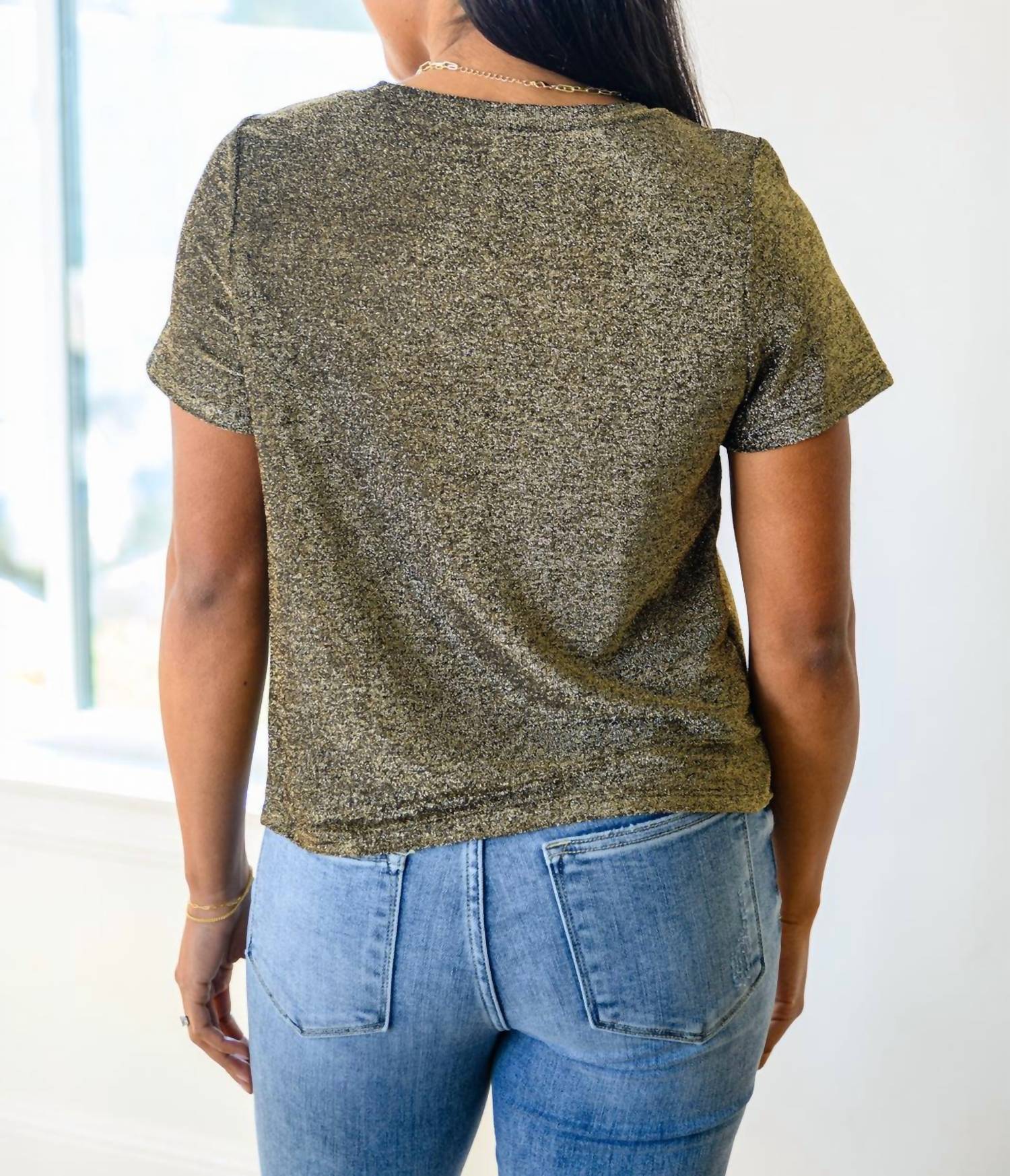 Mittoshop - Sweetly Twinkle Short Sleeve Knit Top
