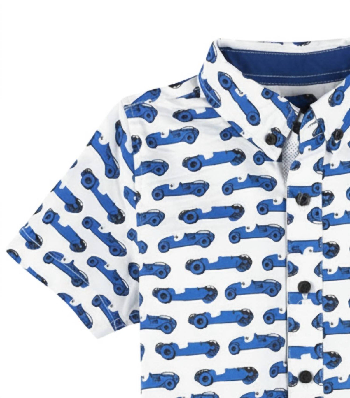 Andy & Evan - Kids Race Car Button-down Shirt