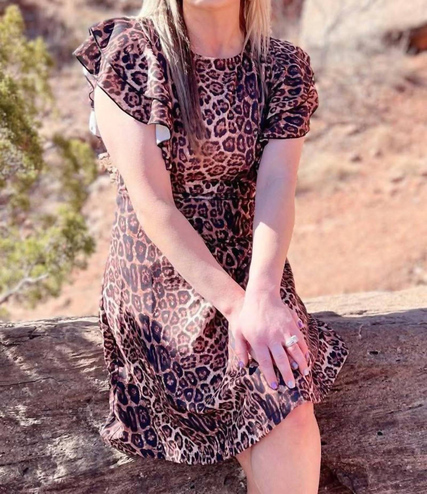 Sterling Kreek - Hear Me Roar Mini Dress