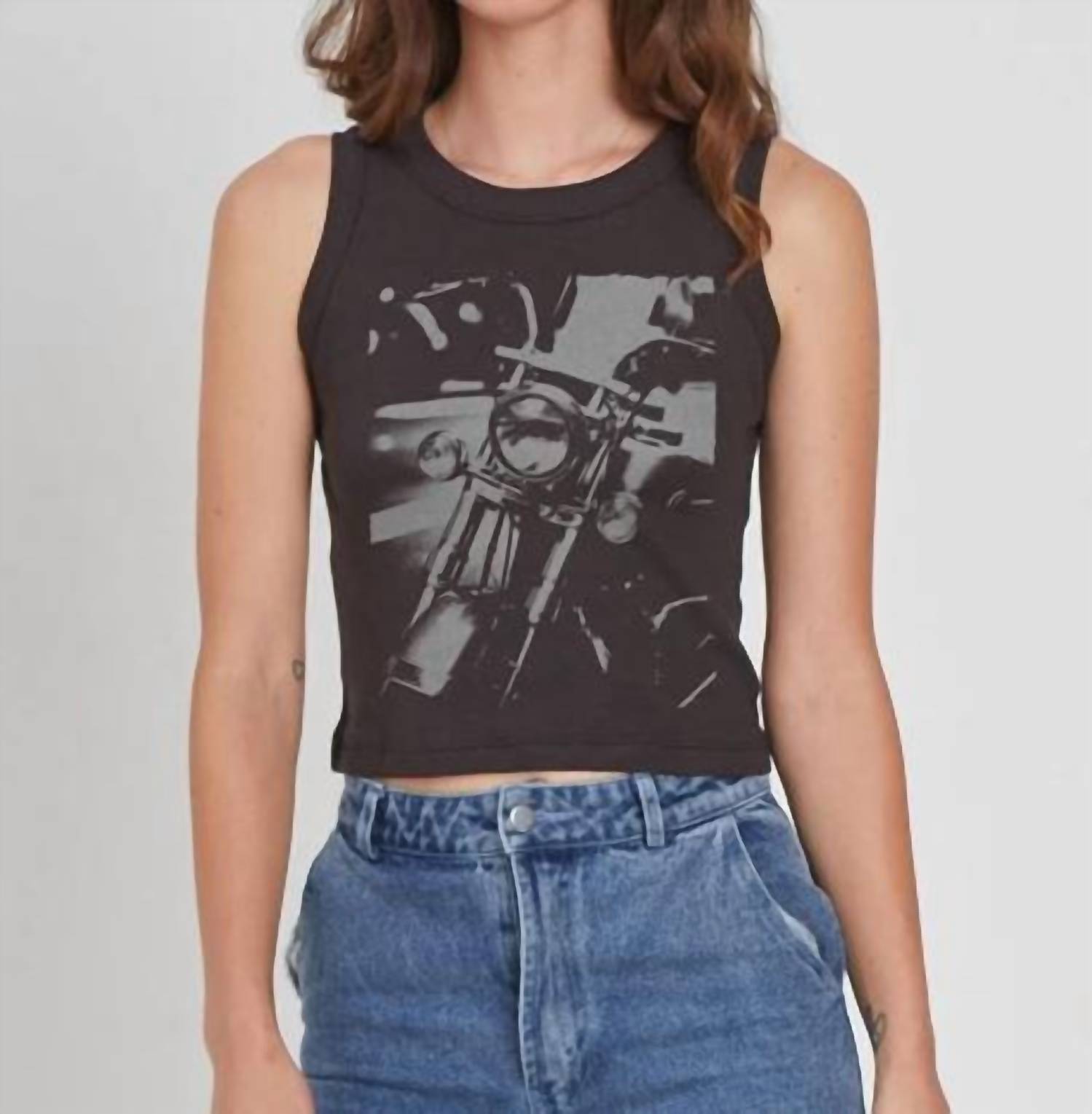 Girl Dangerous - Chopper Ribbed Tank Top