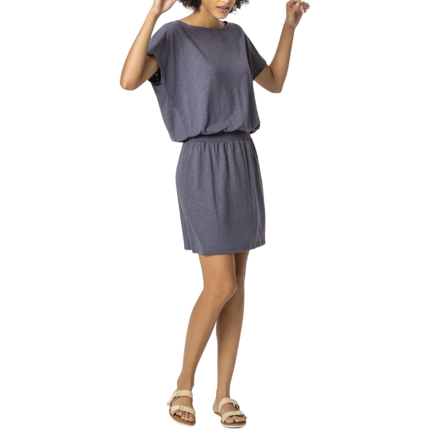 Lilla P - Women's Dolman Sleeve Dress