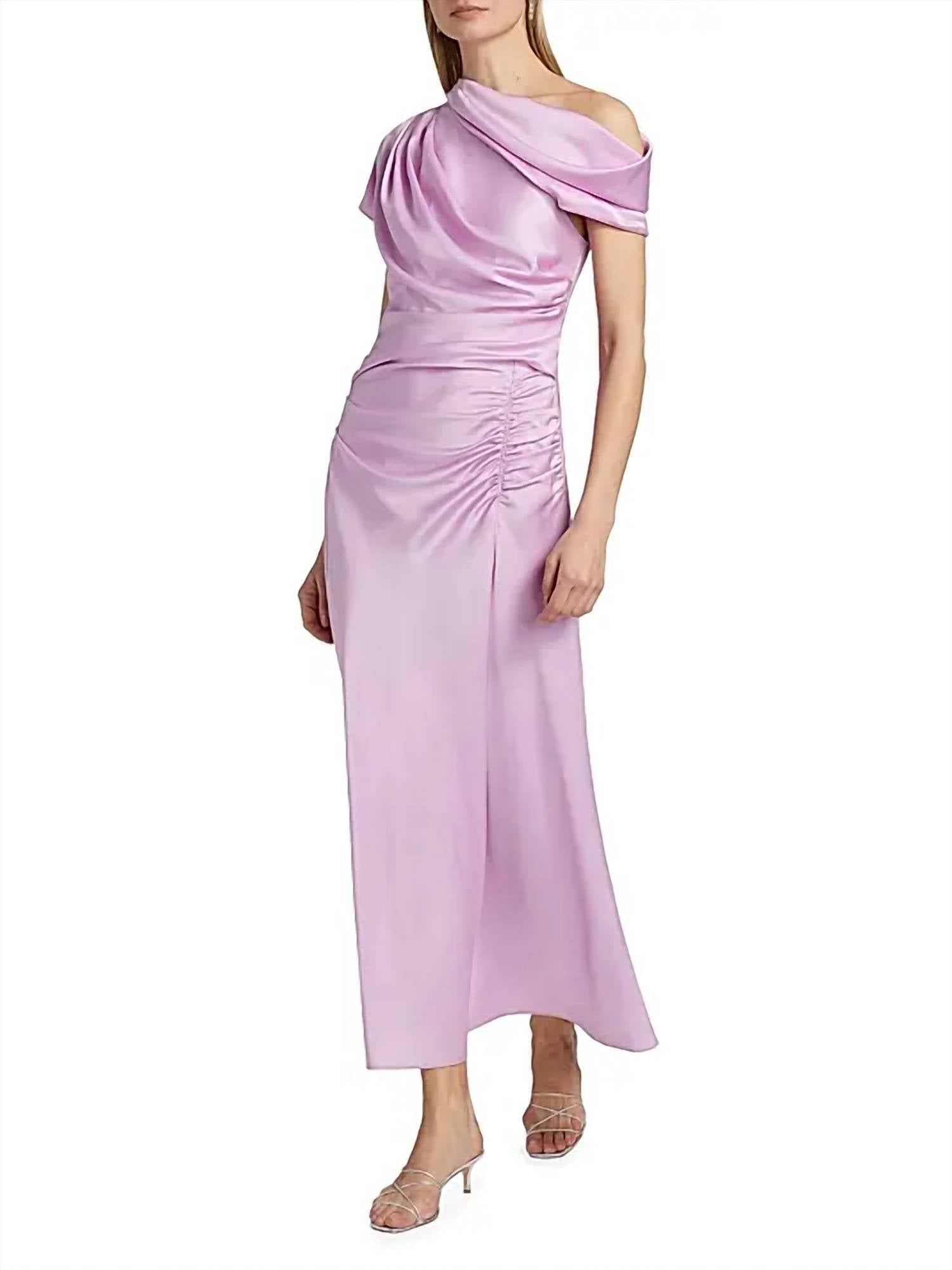 Simkhai - Joanna Asymmetrical Shoulder Midi Dress