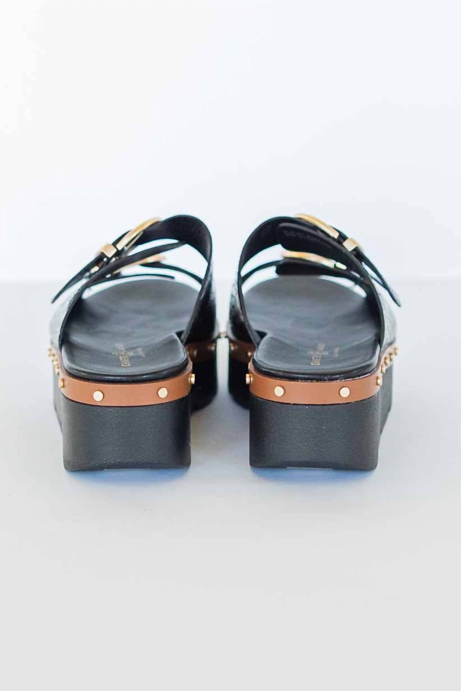 CHINESE LAUNDRY Women's Surf Up Croco Sandals in black - women's sandal - view 5