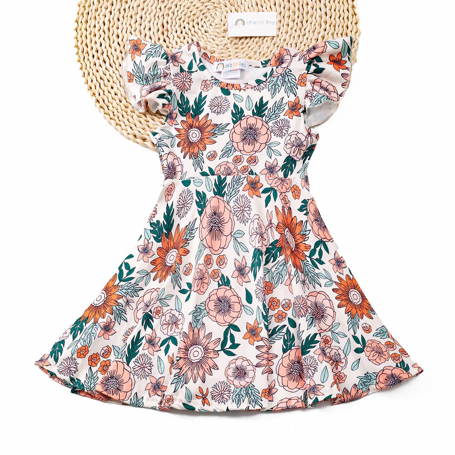 Okie + Lou - Girls Choose To Bloom Dress