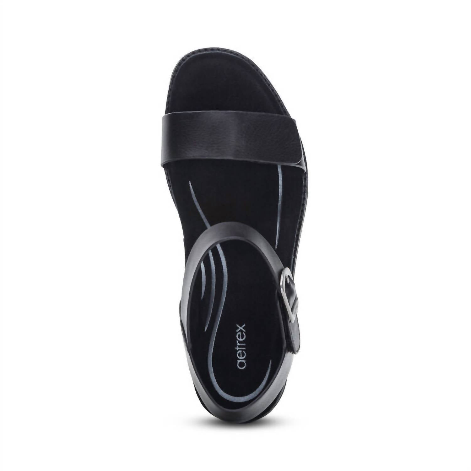 Aetrex - Women's Mae Adjustable Quarter Strap Heel