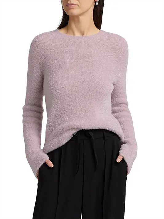 Vince - Metallic Eyelash Knit Sweater
