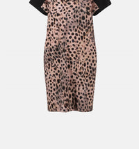 Joseph Ribkoff - Silky Knit Animal Print Straight Dress