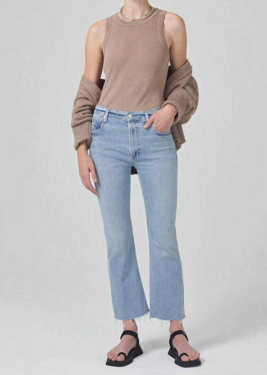 Citizens Of Humanity - Isola Mid Rise Cropped Boot Jeans