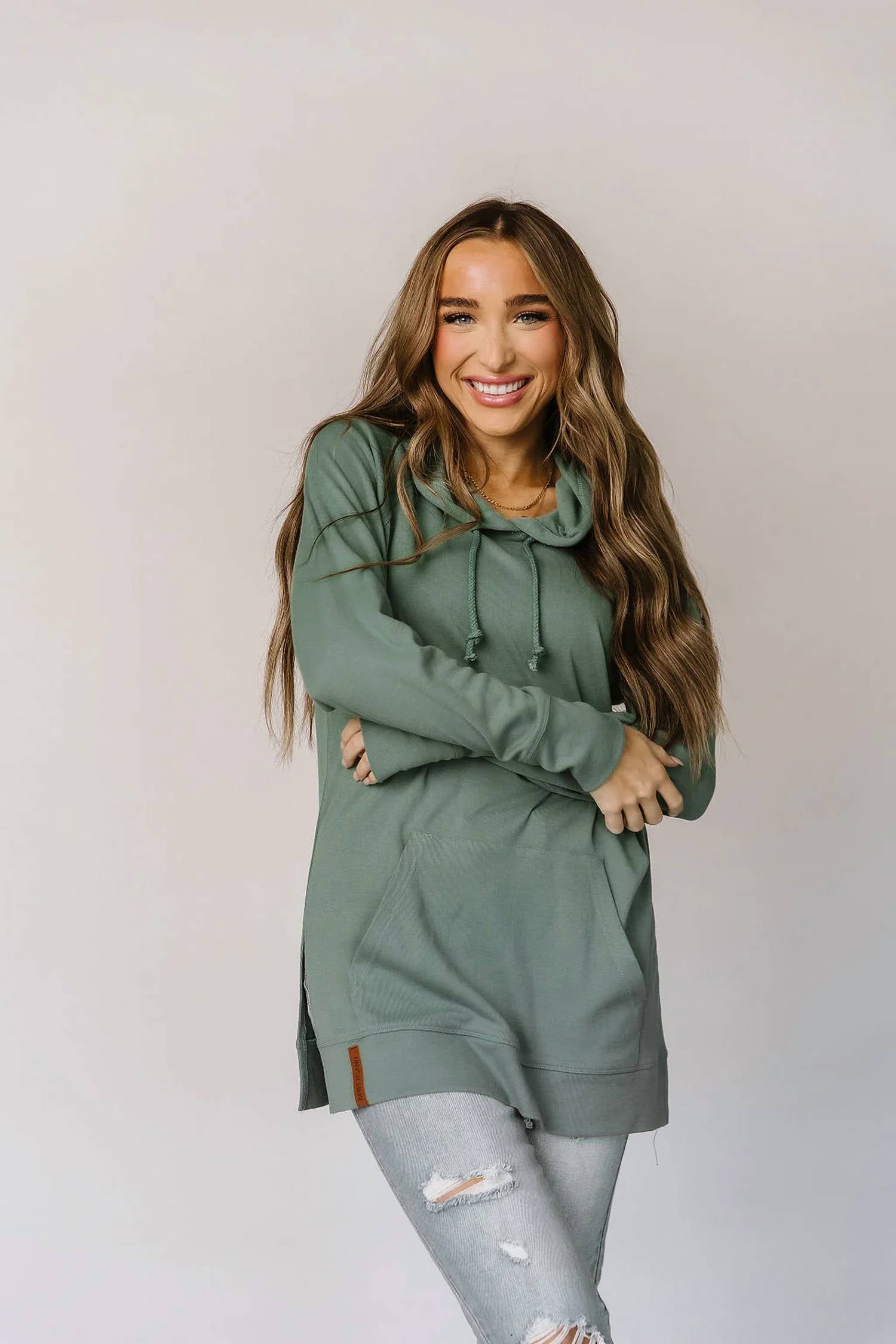 Ampersand Ave - Side Slit Hoodie