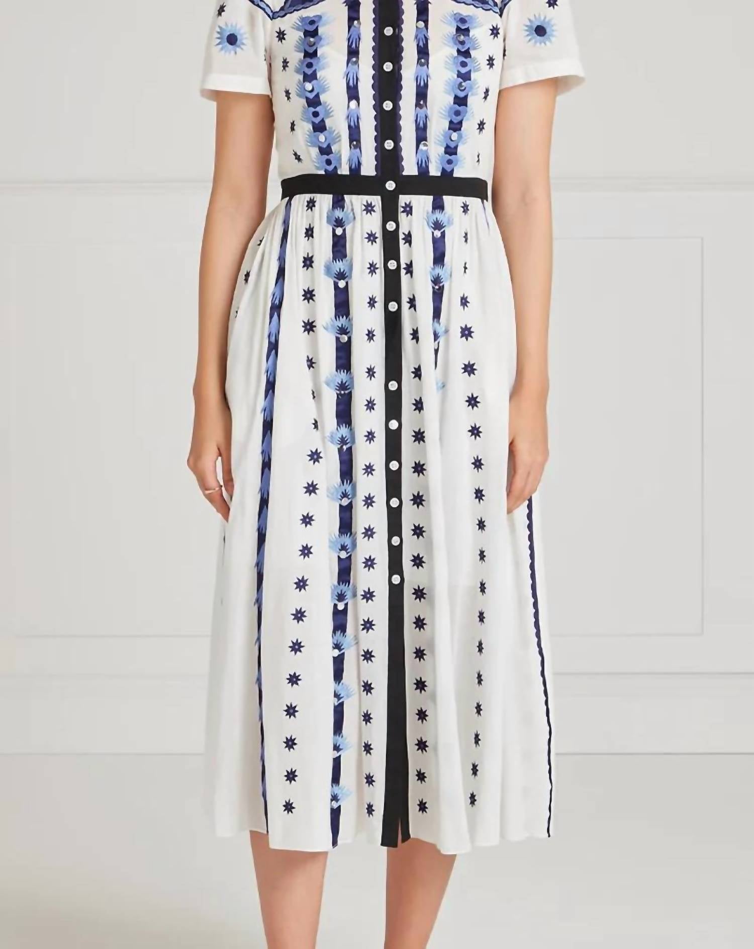 Temperley London - Edith Shirt Midi Dress