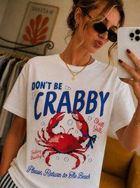 Sweet Claire - Boyfriend Cropped Tee