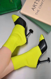 Cape Robbin - Women's Neon Ankle Booties Shoes