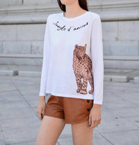 Tee Shirt in Jungle d' Amour