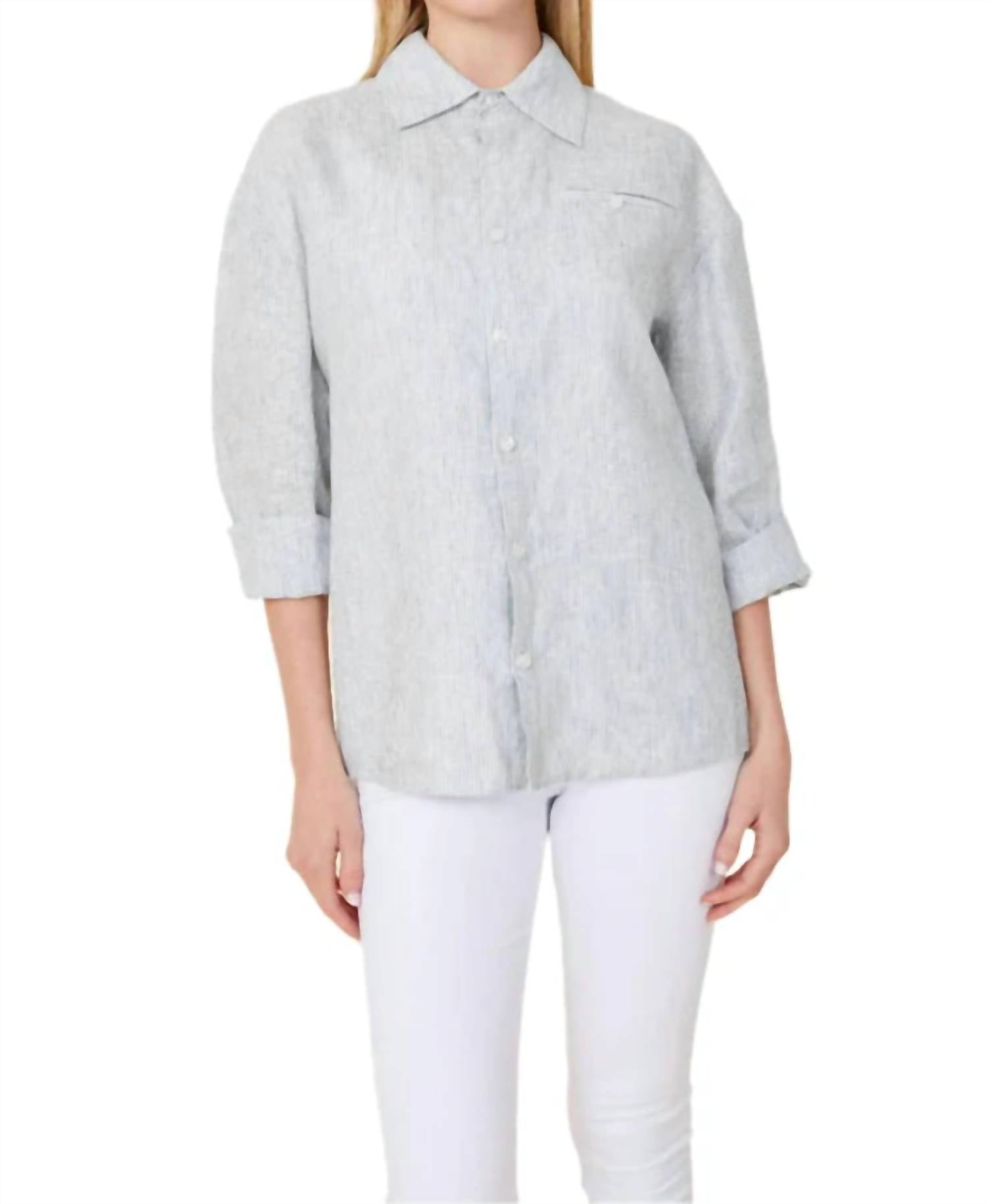 Dolce Cabo - Long Sleeve Stripe Shirt