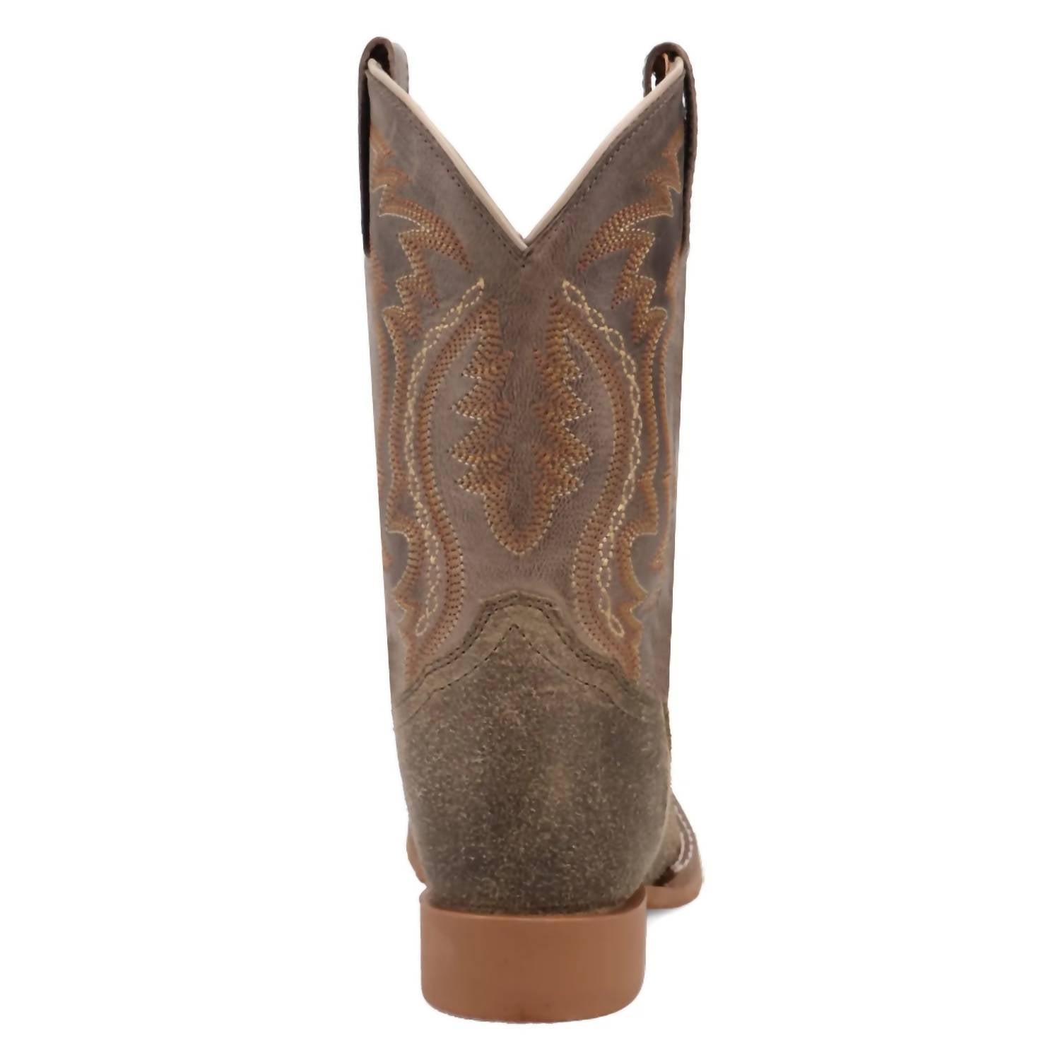 Dan Post. - Girls Beasley Leather Broad Square Toe Boot