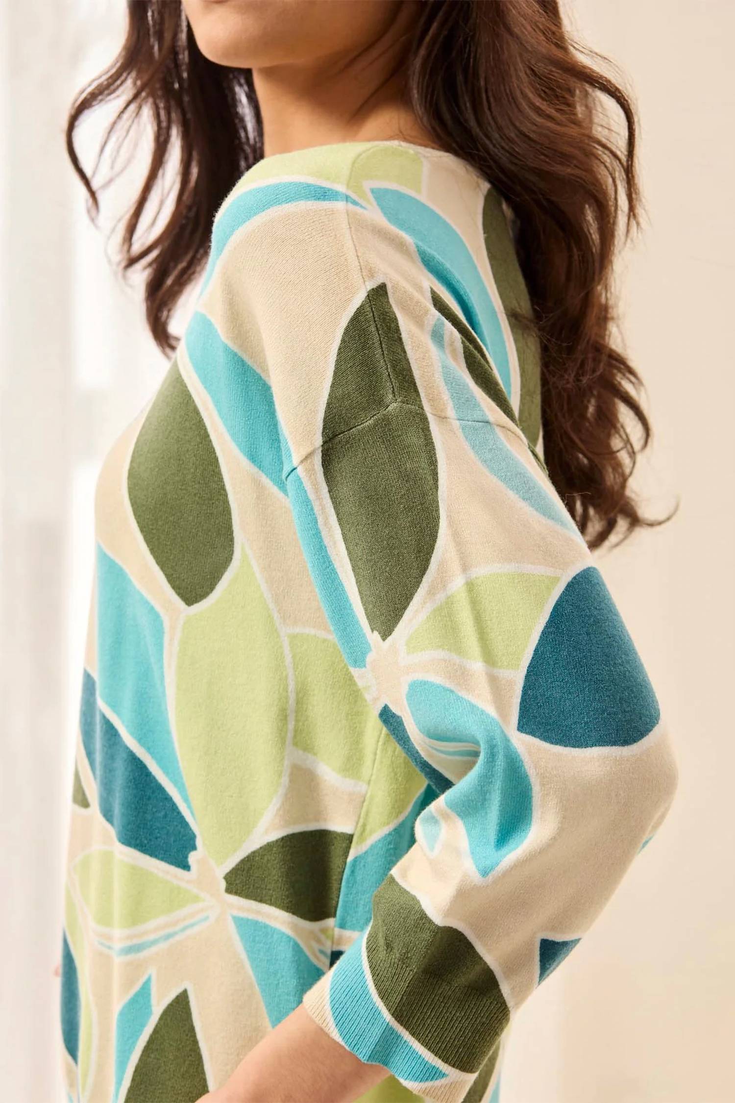 Tribal - Crew Neck Long Sleeve Sweater