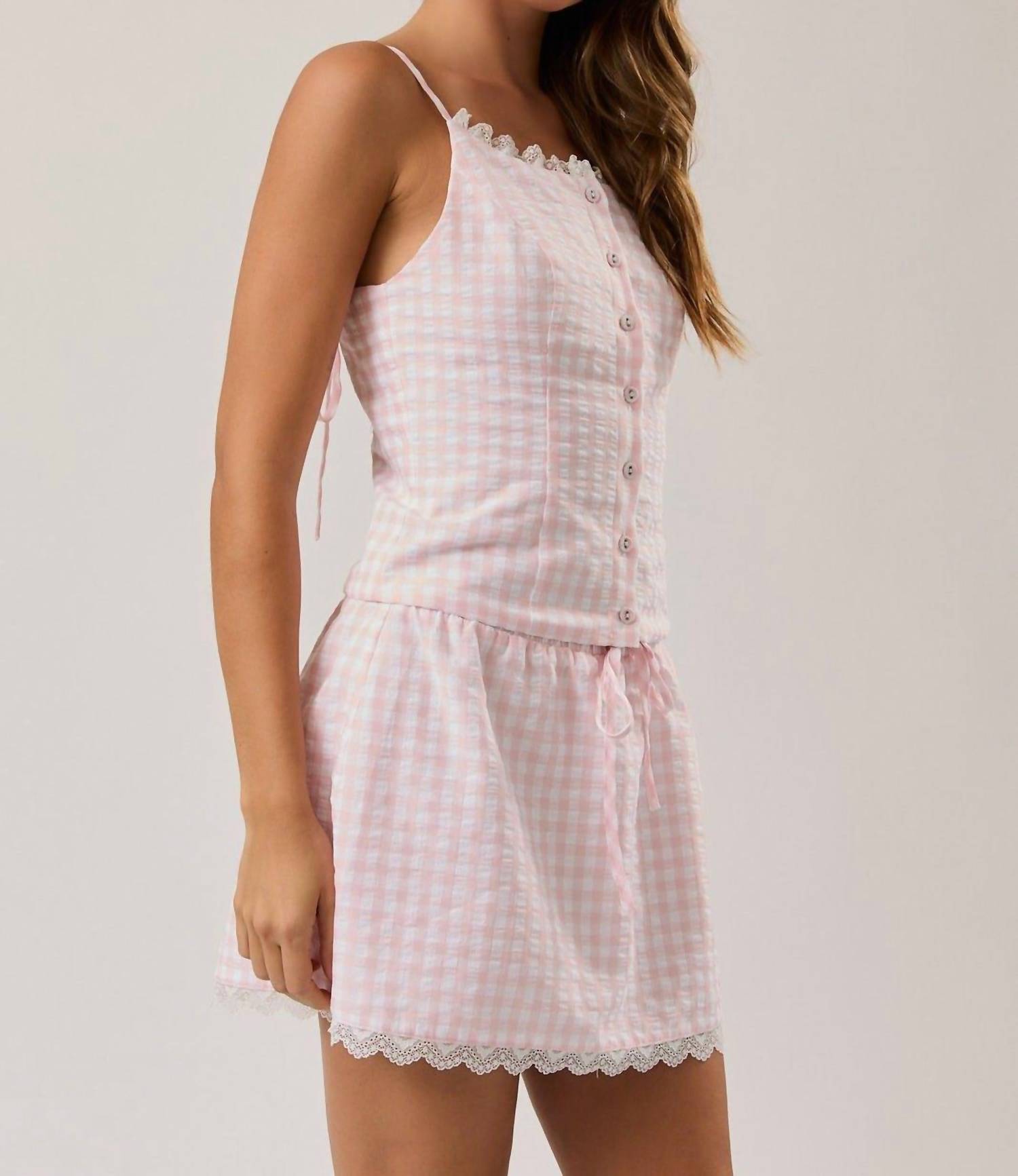 Le Lis - Audrey Gingham Top