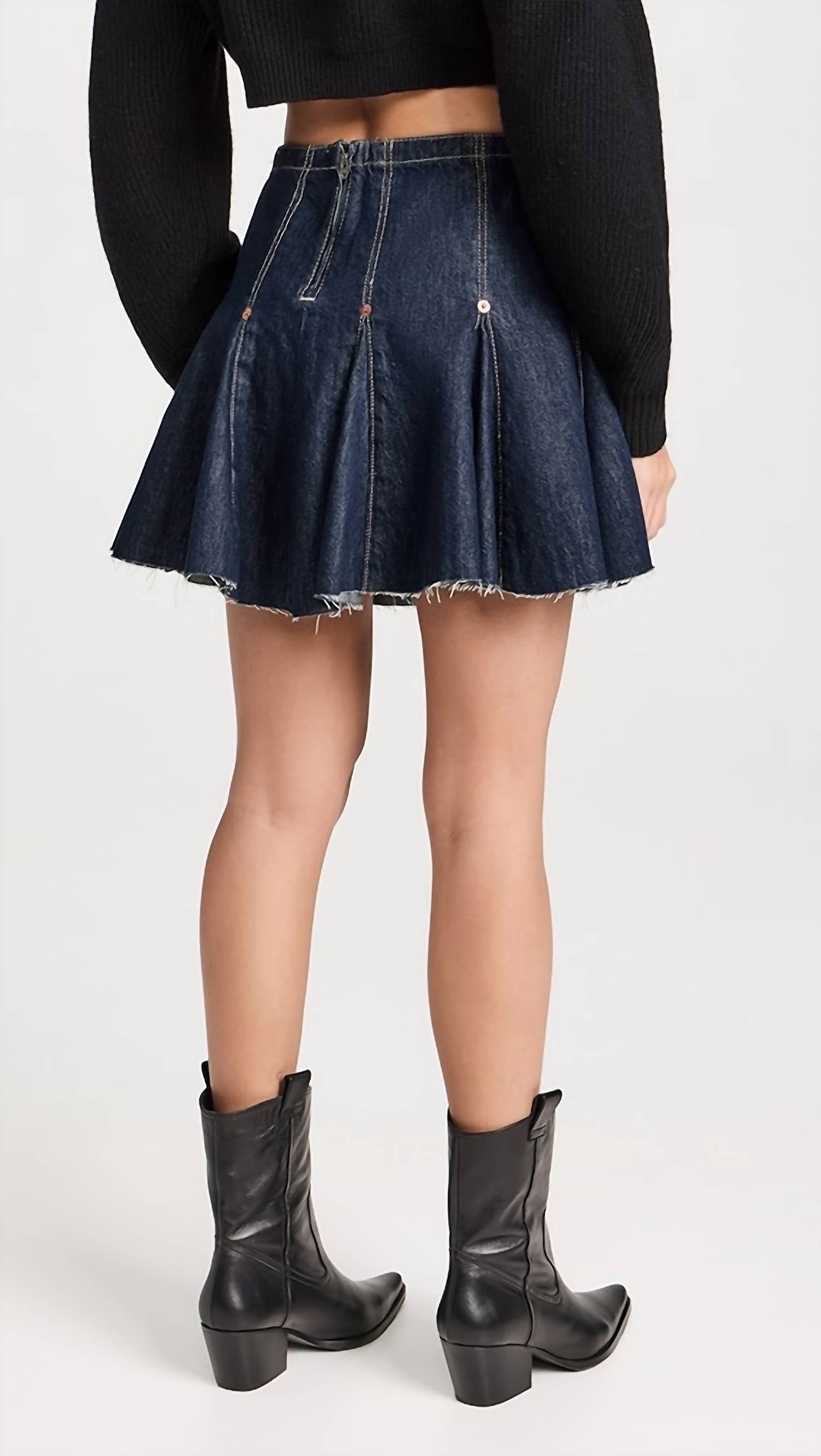 Re/Done - Flounce Skirt