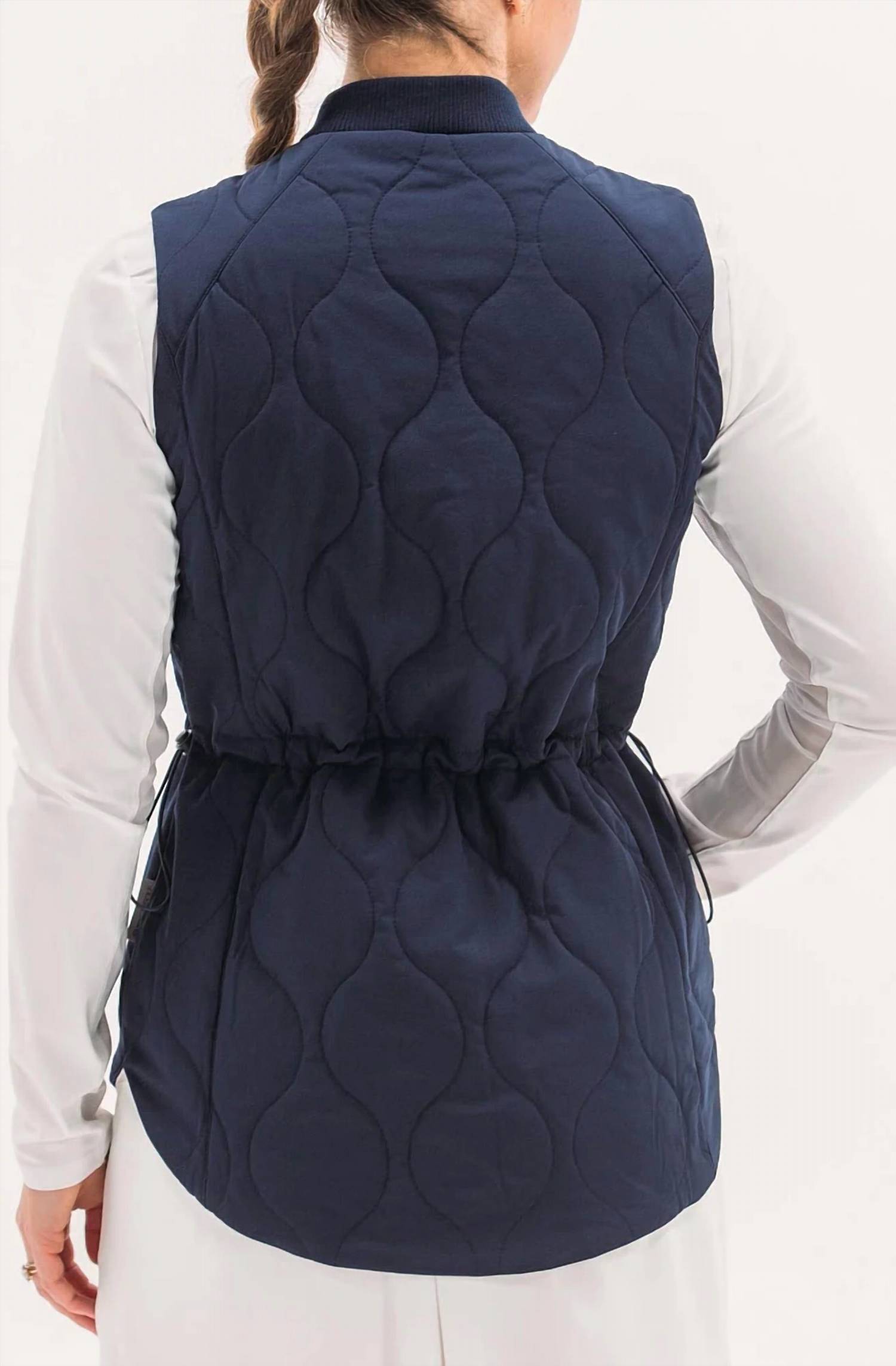 Foray Golf - Women's Longline Quilted Vest