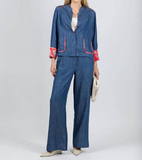 Aldo Martins - Janice Denim Button Front Jacket
