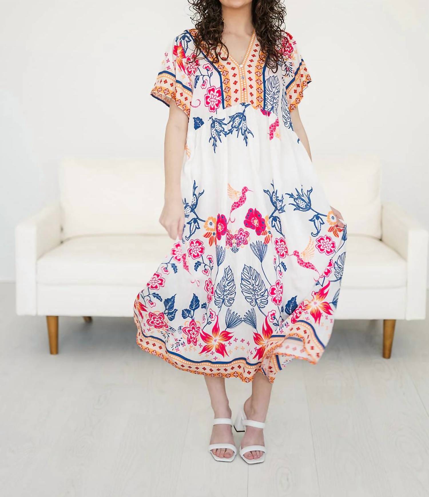 Umgee - Boho Bloom Dress