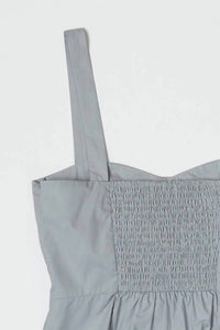 All : Row - Poplin Bustier Square Neck Top