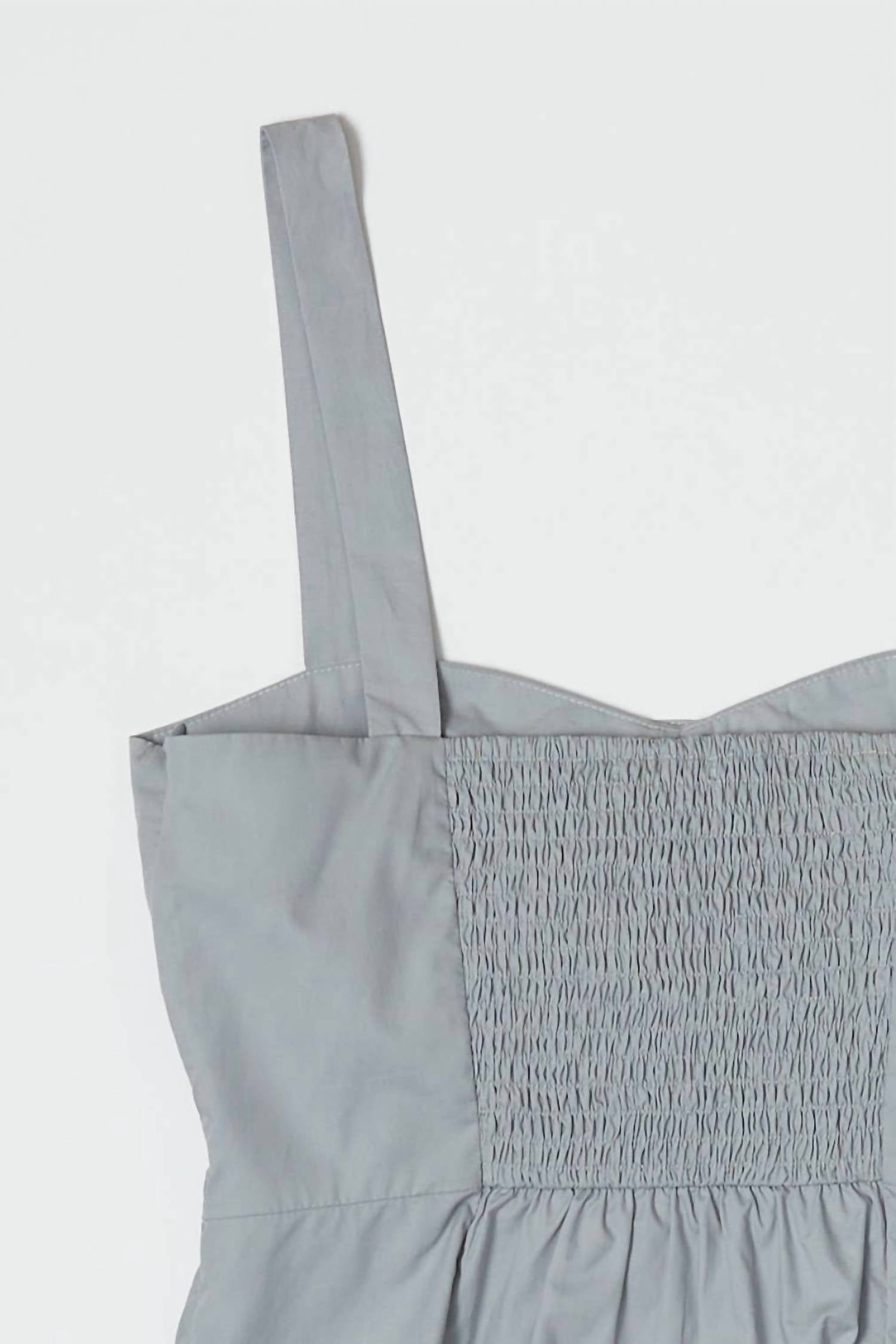 All : Row - Poplin Bustier Square Neck Top