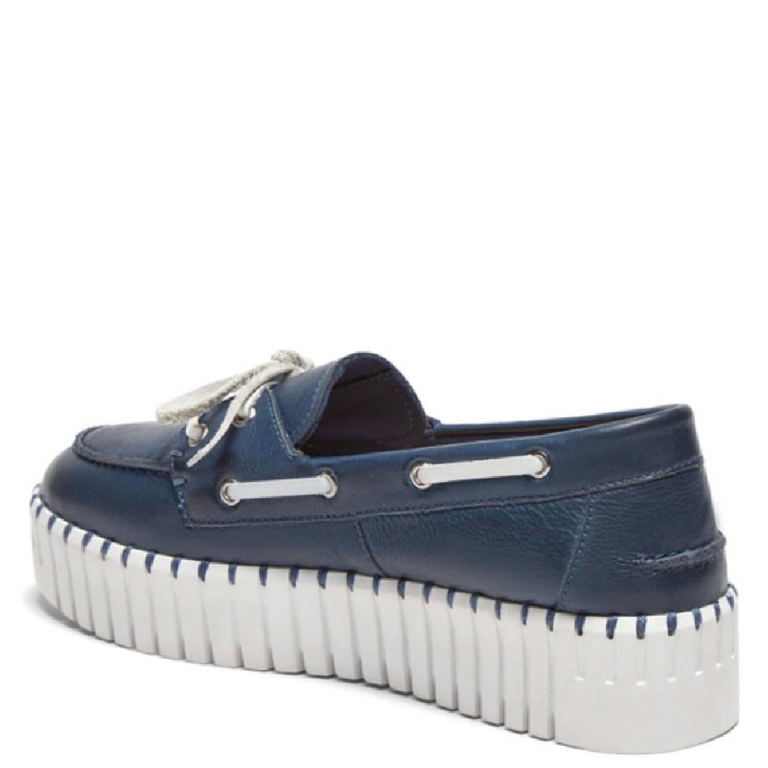 Silent D - Women's Boat Leather Shoe
