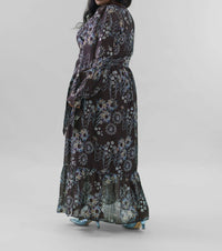 Marie Oliver - Hannon Long Sleeve Maxi Dress - Plus