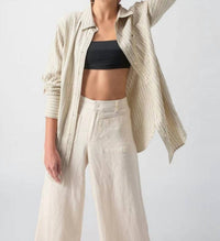 Sanctuary - Long Line Pocket Shirt