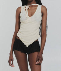 Find Me Now - Mariposa Sleeveless Wrap Top