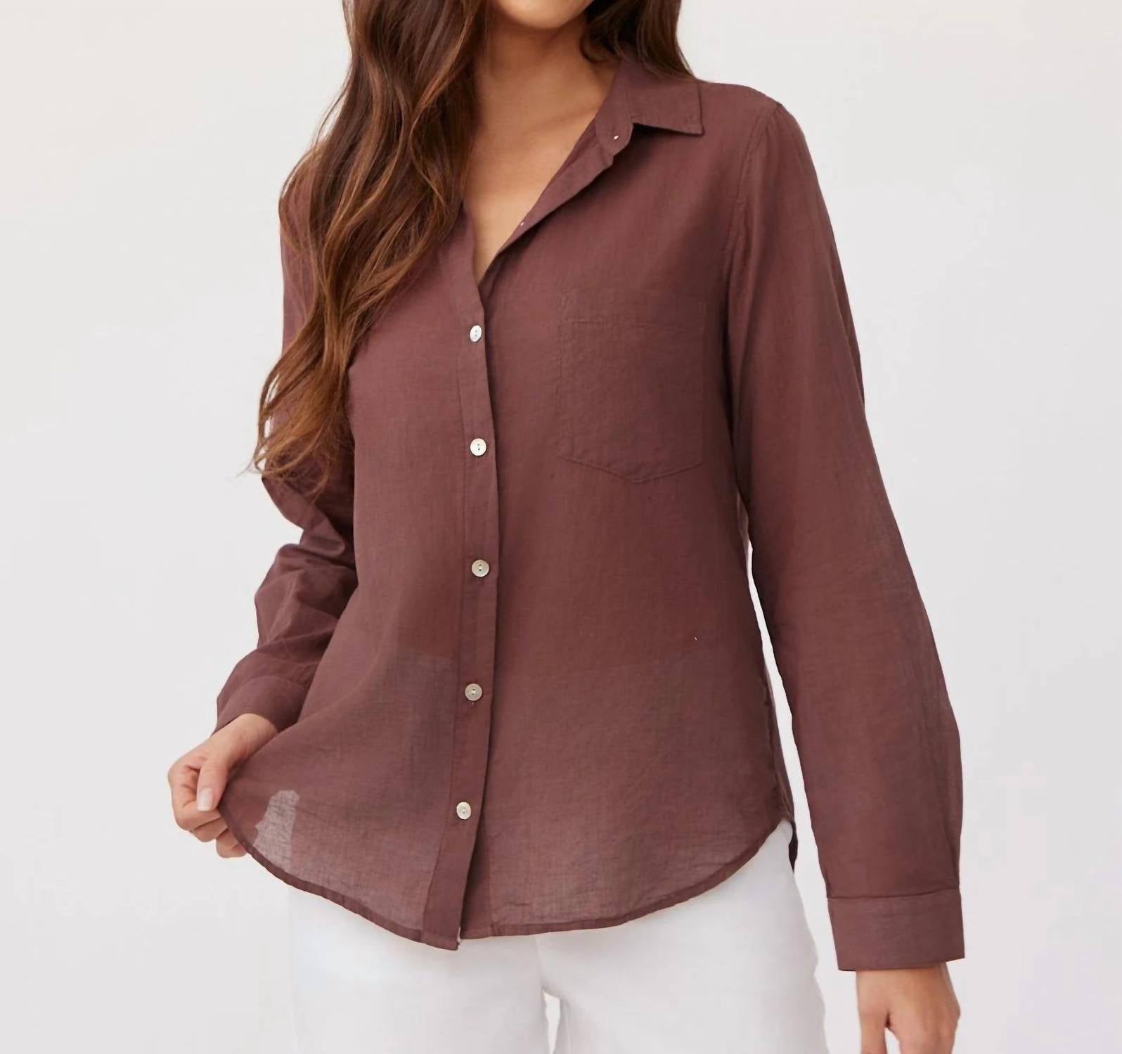 Bella Dahl - Pocket Button Down Shirt