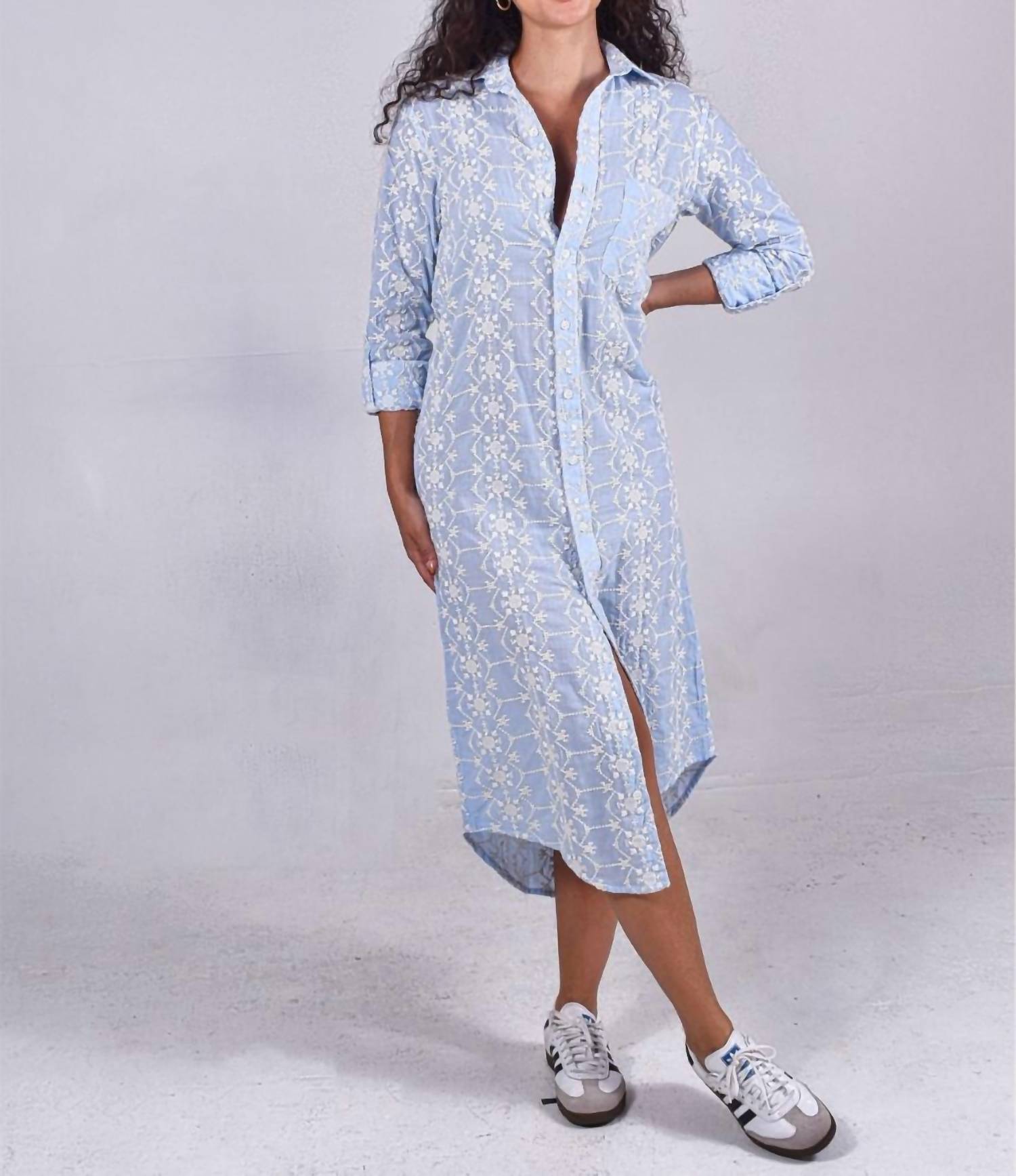 Emily Phillips - Embroidery Girlfriend Mini Dress