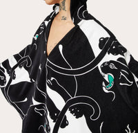 Valentino - Women's Panther Terry Cotton Cape
