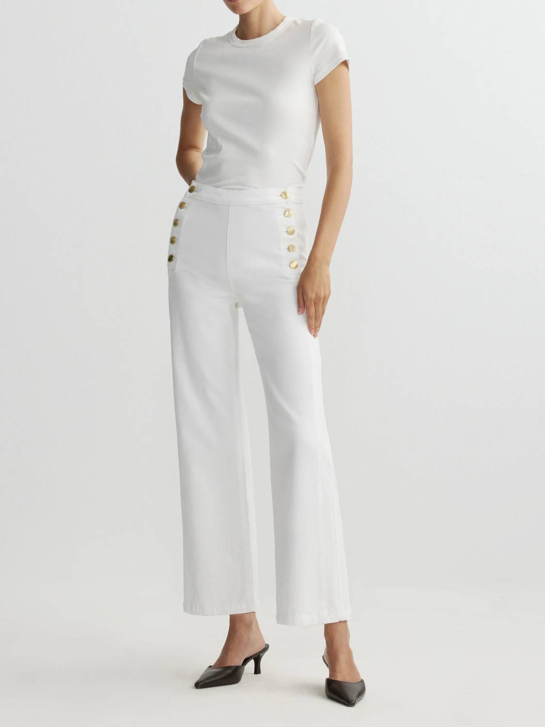 Dl1961 - Women'S - Karmine Refined Wide Leg High Rise 28" Jeans