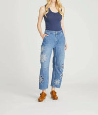 Driftwood - Barbie Barrel X Daisy Patchwork Jeans