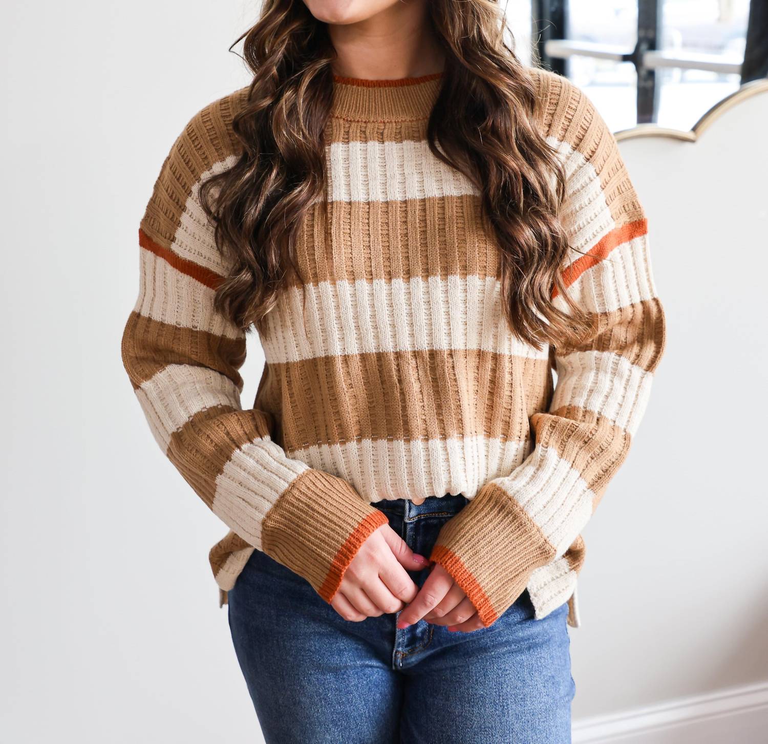 Sadie & Sage - Violette Striped Sweater
