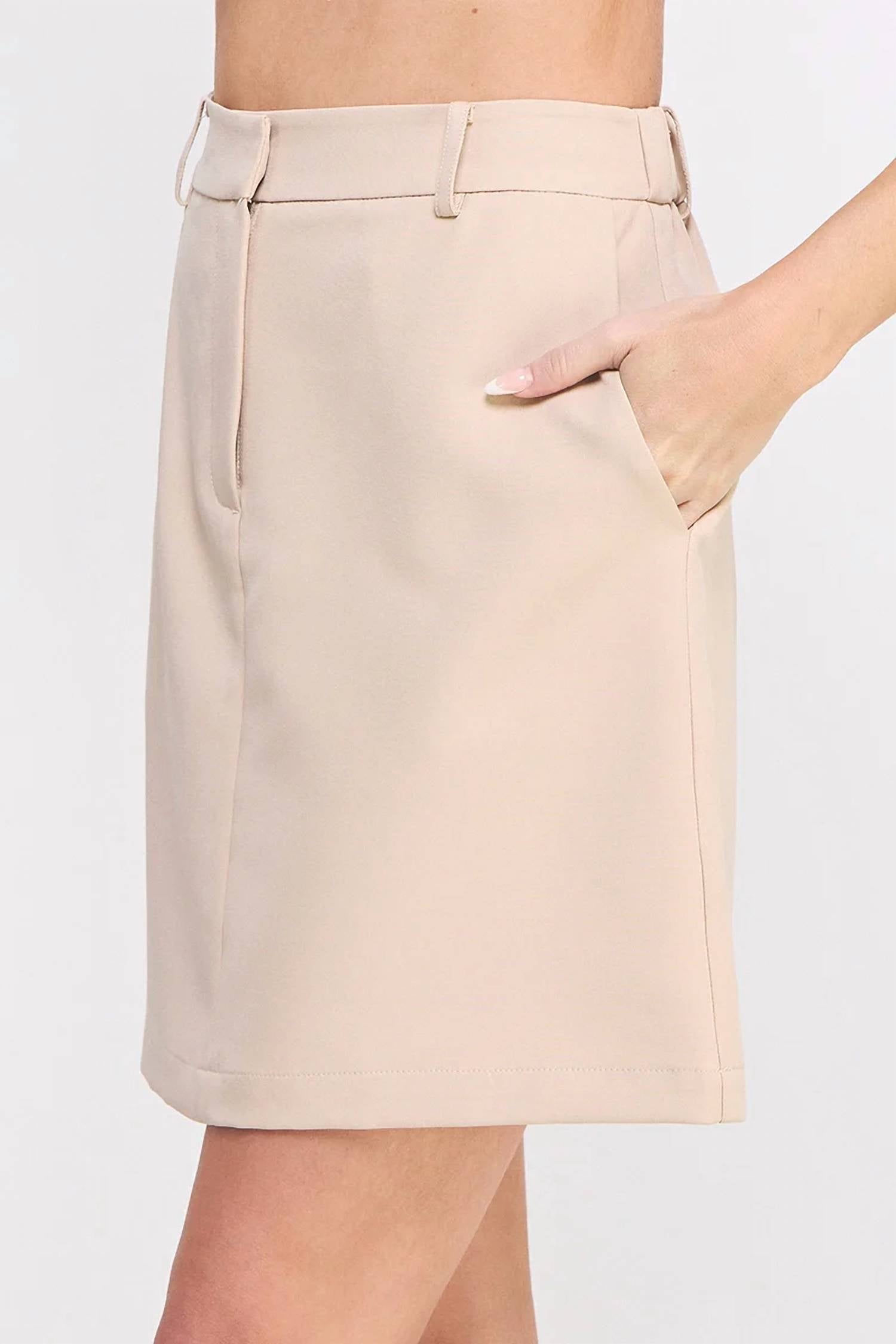 Allie Rose - Basic Mini Skirt