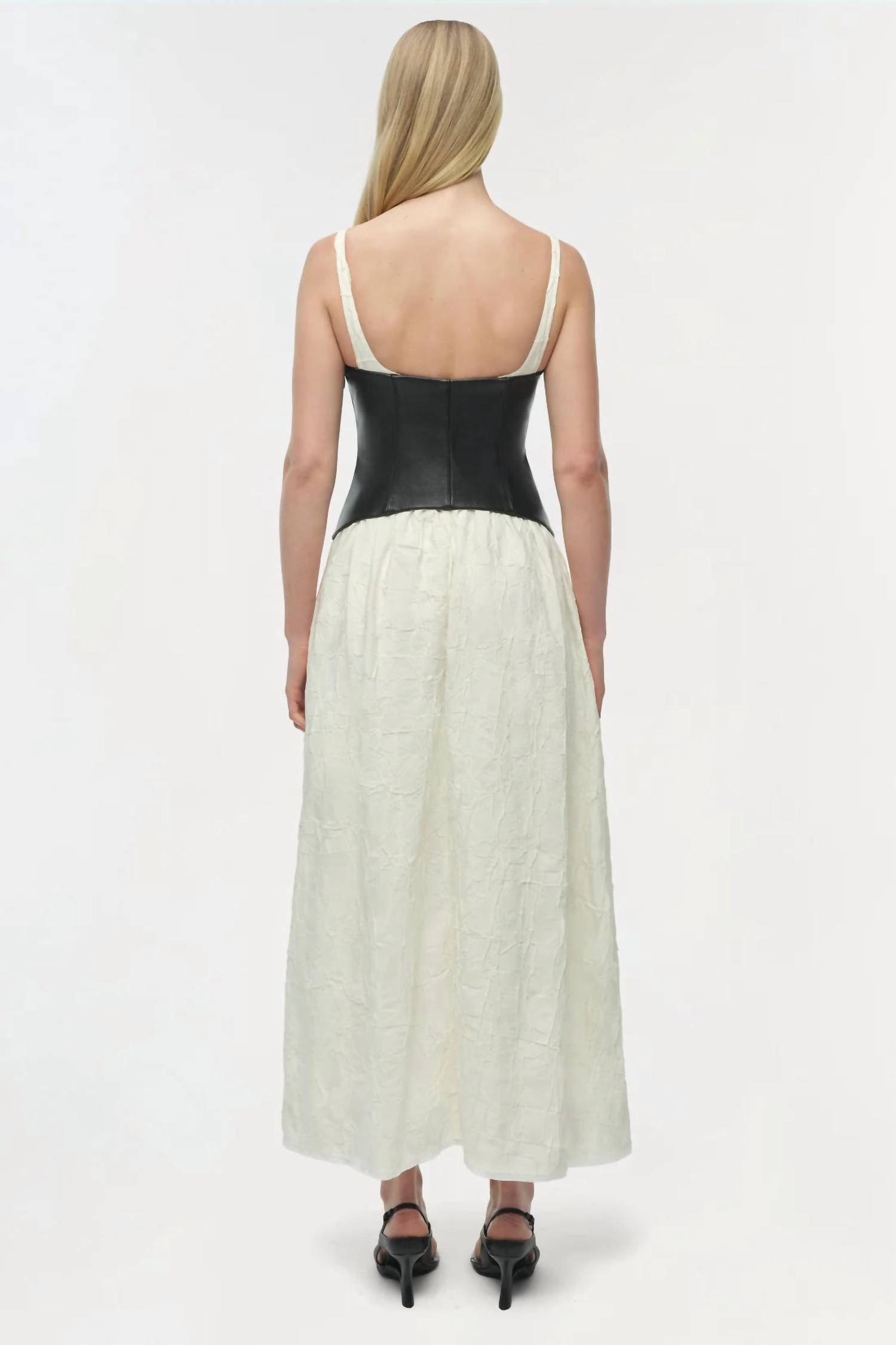 Simkhai - Cortland Belted Bustier Midi Dress