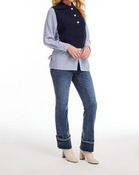 Fdj - Mixed Media Sweater