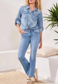 Tribal - AUDREY HUGGING FLARE JEANS