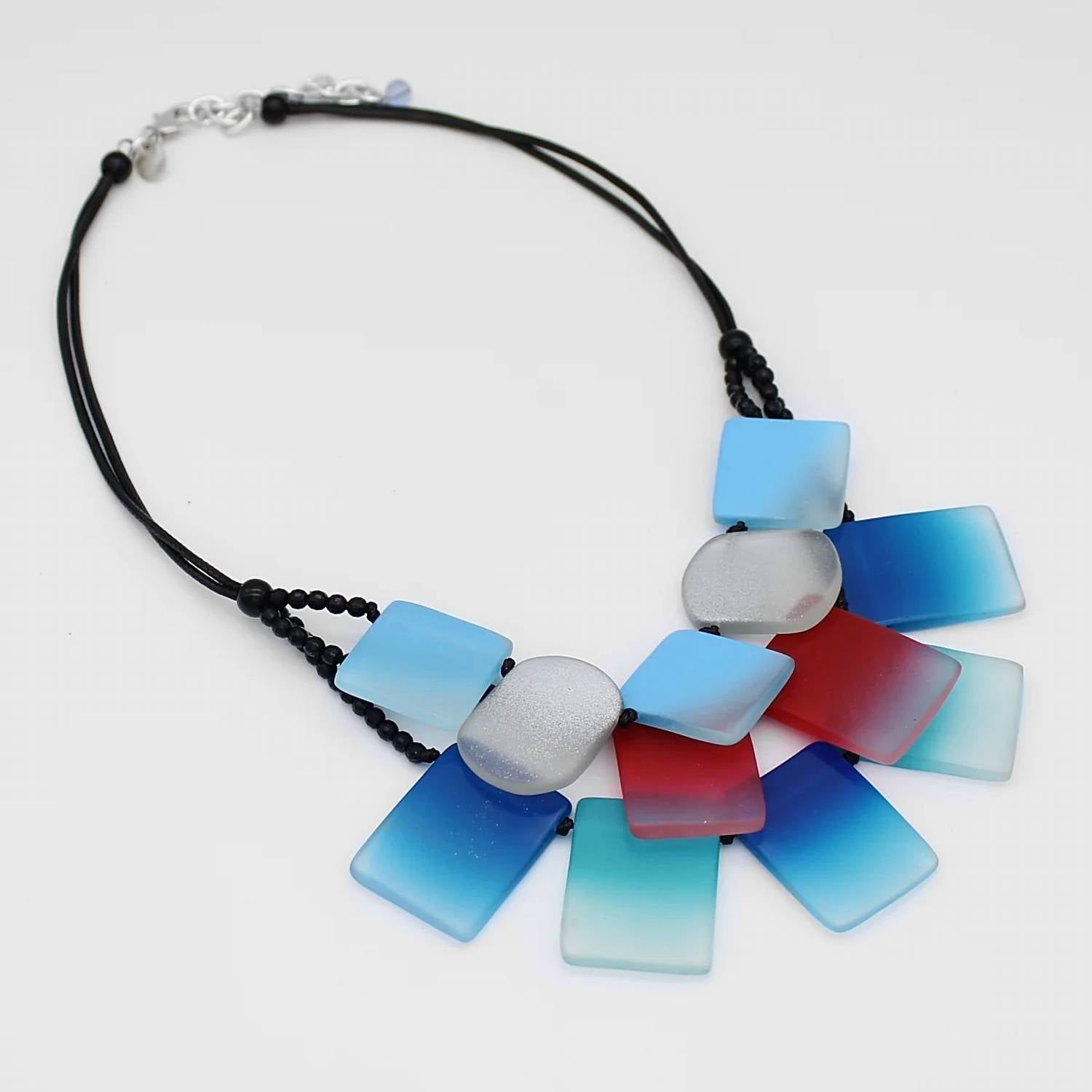 Sylca Designs - Harmony Ombre Triple Strand Necklace