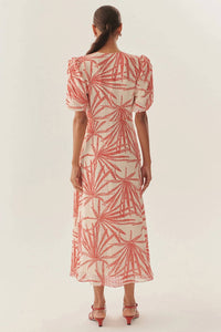 Exquise - Adaline V-neck Midi Dress